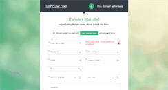 Desktop Screenshot of flashouse.com